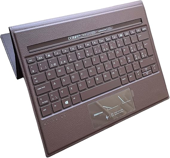 YIJIATech for HP Elite X2 G4 Folio Keyboard HQ-TRE,71025 BOEBLINGEN,Germany RMN,HSN-C01K L67435-051 5ZP6ZAV#ABF (Brown for HP Elite X2 G4 Folio Keyboard SW)