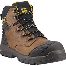 Caterpillar STRIVER XL 6" Safety Boot Dark Beige/Black/Yello