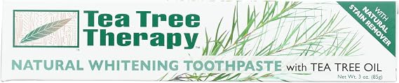 Tea Tree Therapy Natural Whitening Toothpaste, 3 Ounce