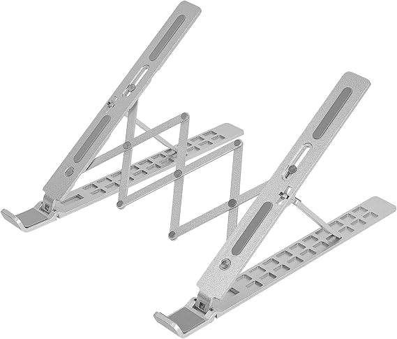 Musiin Foldable Metal Audio Mixer Stand for Studio Controllers(Three-fold)