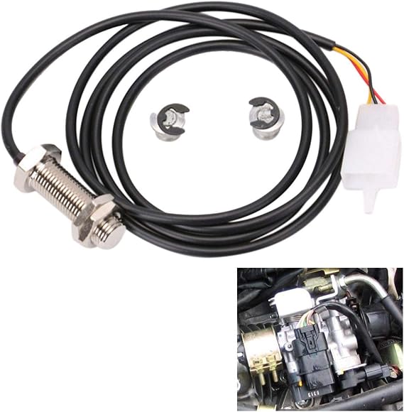 Motorcycle Speedometer Sensor Cable Odometer Sensor Cable with 2 Magnets Motorcycle Digital Odometer Speedometer Sensor Cable Motorcycle Speedometer Sensor Cable for Motorcycle   