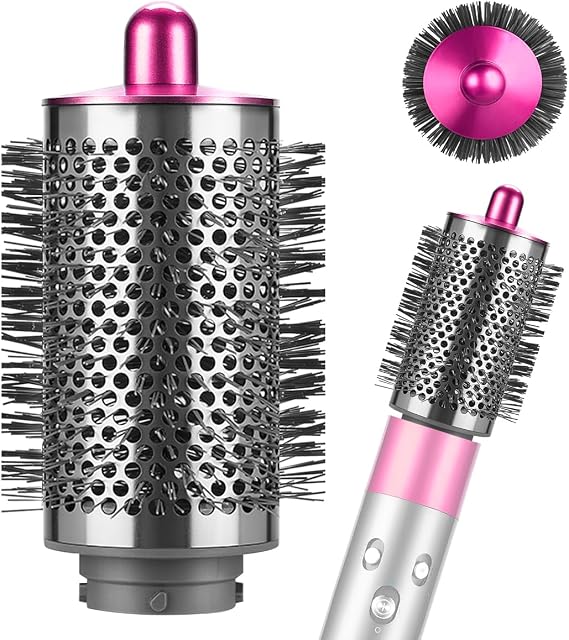 Large Round Volumizing Brush for Dyson Airwrap HS01 HS05 HS08 id Fuchsia