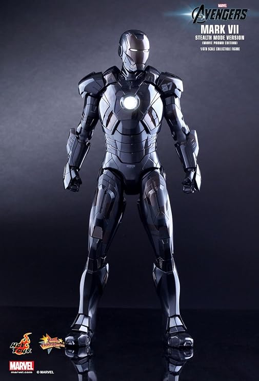 Movie Masterpiece Avengers 1/6 Scale Figure Iron Man Mark 7 Stealth Edition Avengers 200% Hot Toys Exclusive