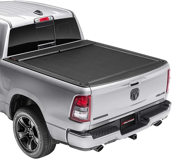 Roll-N-Lock LG449M Locking Retractable M-Series Truck Bed Tonneau Cover for 2009-2018 Dodge Ram 1500; 2010-2018 Ram 2500/3500 | Fits 8' Bed (Excludes Models w/RamBox) , Black