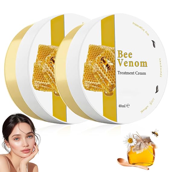 Advanced Bee Venom Skin Treatment Cream,2025 New Professional Bee Venom Comprehensive Cream,Powerful All-Body Treatment for All Skin Types (2PCS)