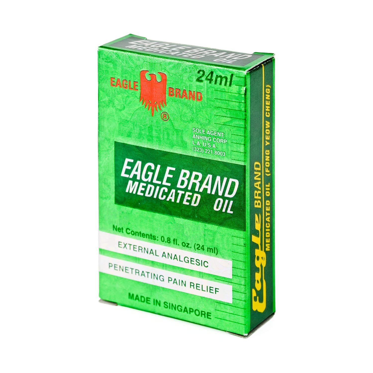 Eagle Brand Medicated Oil 24ml O.8 Oz