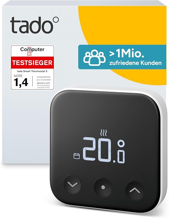 tado ° Smart Thermostat X Additional Product for Underfloor Heating and Boiler
