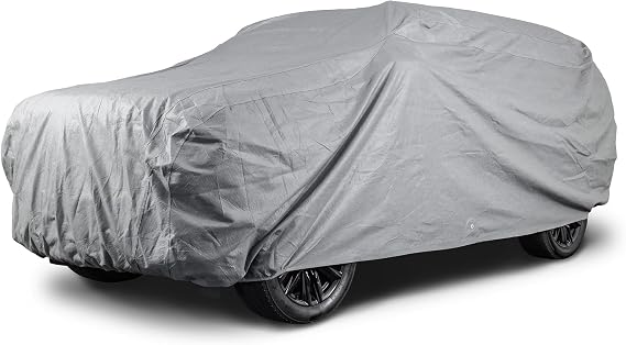 Car Covers Weatherproof Max Car Cover for SUV & Off-Road Vehicles Size SZ01 Waterproof, All-Weather Protection, Scratch-Resistant Full Exterior Outdoor Cover, Must-Have Car Accessories