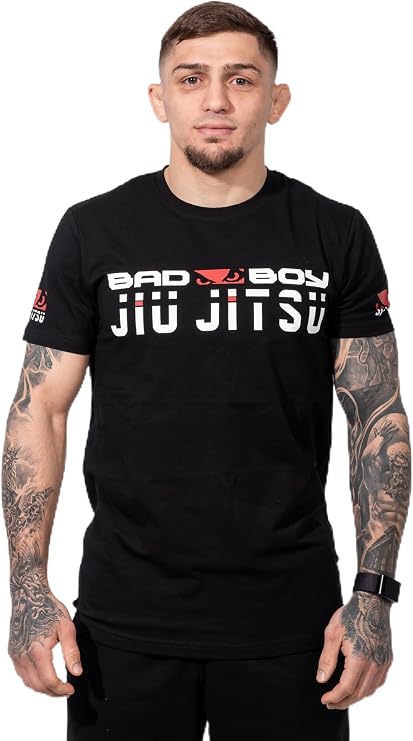 Bad Boy Mens Authentic Sports - Jiu Jitsu T-Shirt