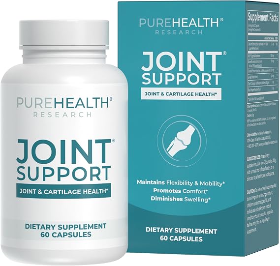 PUREHEALTH RESEARCH Joint Support - Joint & Cartilage Health Supplement