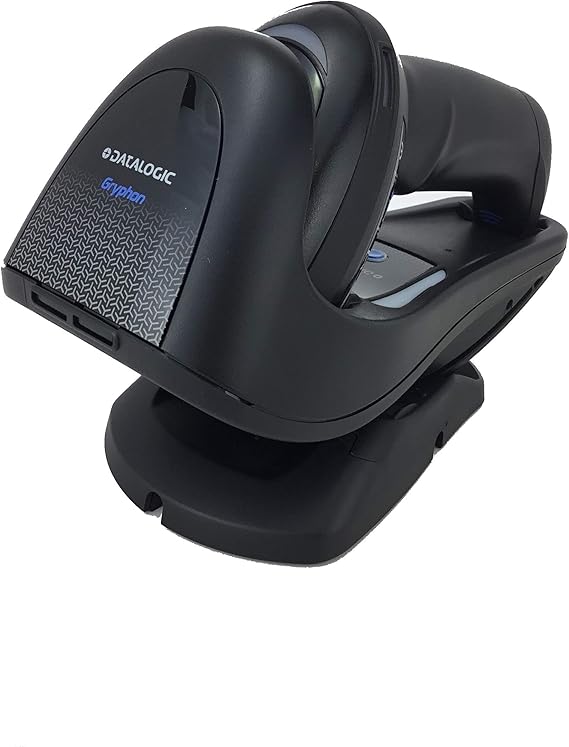 Datalogic Gryphon GM4500 Omnidirectional 2D/1D Cordless Barcode Scanner/Imager, Includes Adjustable Cradle, Power Supply, RS232 Cable and USB Cord