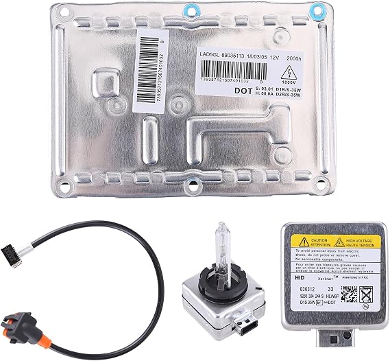 89035113 Xenon HID Headlight Ballast for Cadillac CTS SRX for Dodge for CHARGER for Volvo S80 S60 XC90 V70 XC70 D1S Xenon Headlight Ballast Module Control Unit LAD5GL 3D0907391B