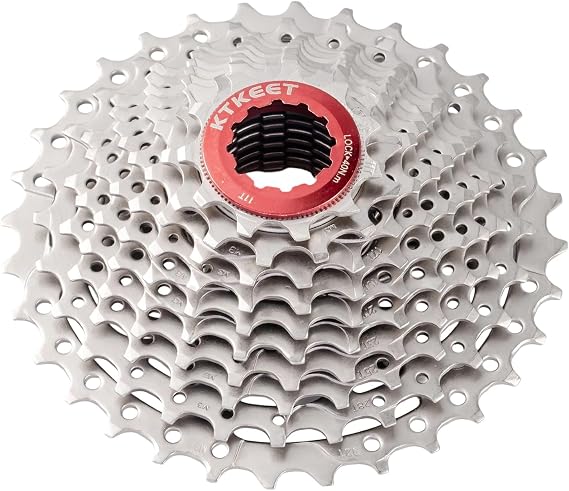 10 Speed Cassette 11-30T/32T/34T/36T/40T/42T/46T/50T/ Mountain Bike/Road Bike Cassette 10 Speed Bicycle Cassette Sprocket Compatible with Shimano Ultegra xt Sunrace Sram