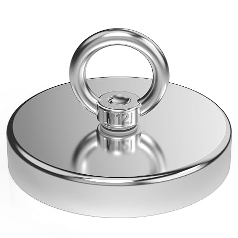 Magnetpro Fishing Magnet 4.72" Diameter Over 1700 Lbs Pulling Force