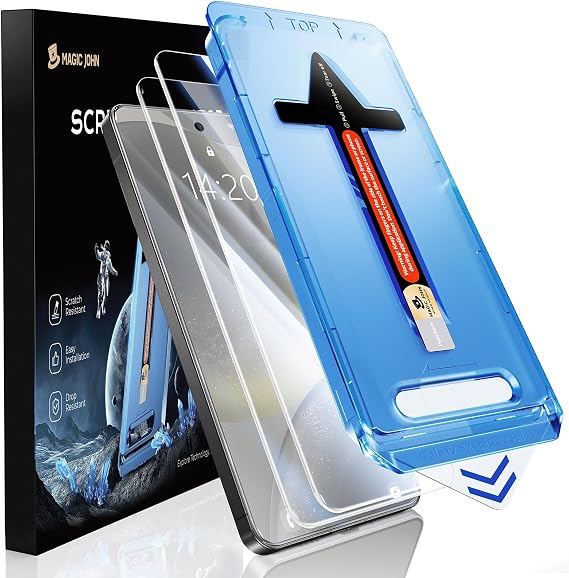 MAGIC JOHN Samsung Galaxy S24 Plus / S24+ Screen Protector Glass (6.7 Inch