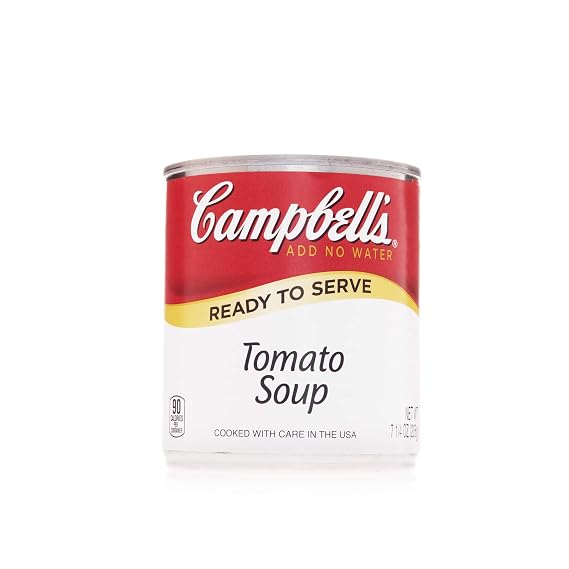 Campbell's Classic Ready To Serve Tomato Soup, 24 Pack, 7.25 Oz