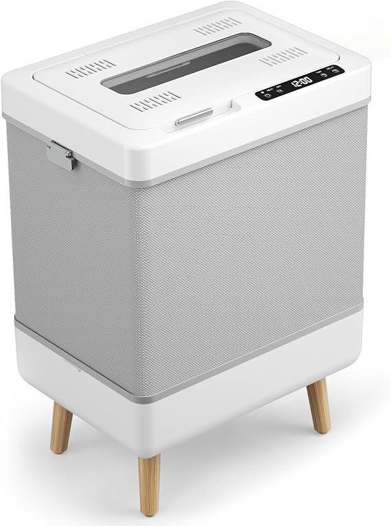 35L Towel Warmer for Bathroom, Foldable with Viewing Window | LED Display, Heating & Drying Dual Modes, 24-Hour Delay Start, Fits Up to Four 40"X70" Oversized Towels, Bathrobes