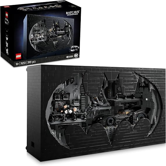 Lego Batman Returns, Batcave Shadow Box, 76252 Limited Distribution Product, Authentic Domestic Distribution