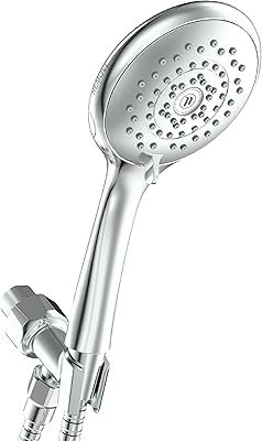 Niagara Conservation Water-Efficient 1.5 GPM HealthGuard 5-Spray with Removable Face Plate Handshower in Chrome, N9415CH-HH