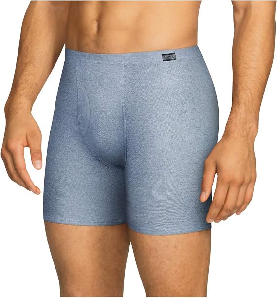 Hanes Men's 8-Pack Tagless Comfortsoft Waistband Boxer Briefs (5-Pack + 3 Free)