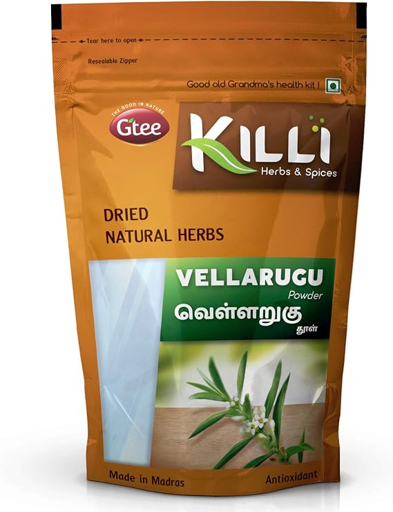 KILLI Vellarugu | Indian Whitehead | Chota Chirayata | Vallari Powder, 100g