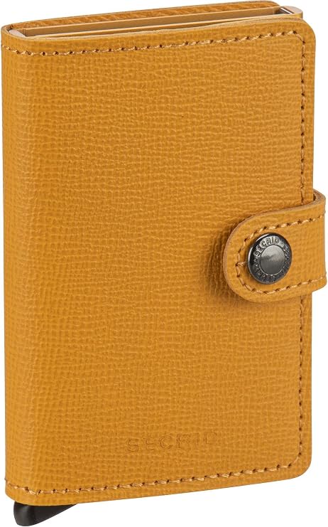 Secrid Mini Wallet Yellow (Orche) Size