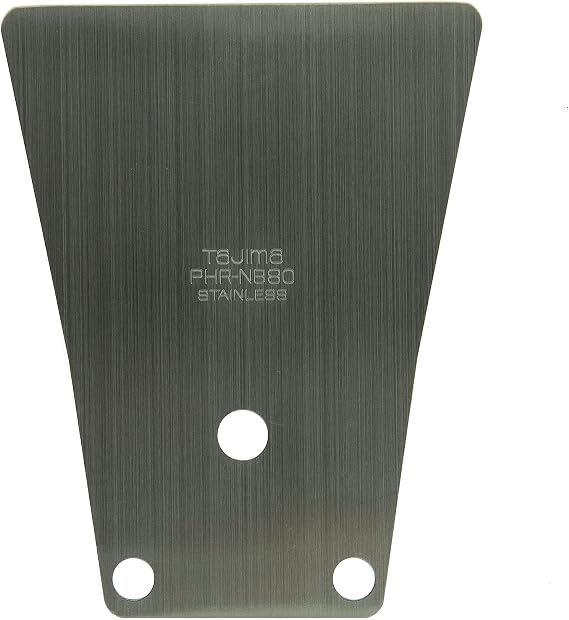 Tajima 96853 PHR-FB80 Scrape-Rite Solid-Core Scraper Replacement Blade Thin Flexible with a Straight Edge 80MM