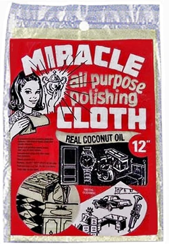 Miracle All Purpose Polishing Cloth 9 x 12 (Pack of 3)