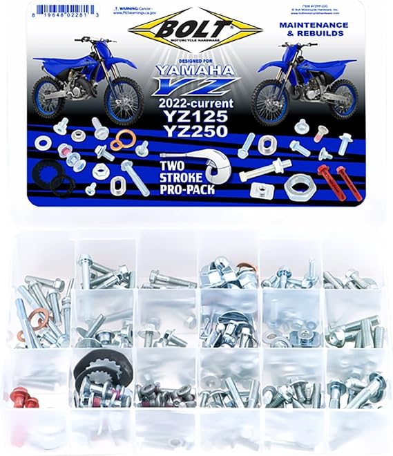 Bolt Motorcycle Hardware PROPACK YZ125/250