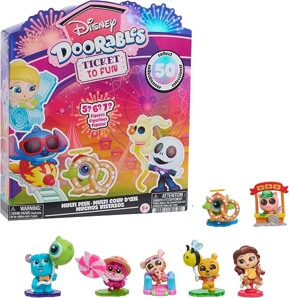 Disney Doorables Ticket to Fun Festival-Themed Collectible Figures