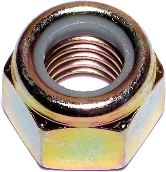 Hard-to-Find Fastener 014973285333 Nylon Insert Lock Nuts, 9/16-Inch, 10-Piece