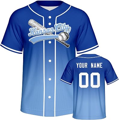 Custom Baseball Jersey City Baseball bat Personalized Name & Number for Men Women Youth Fans Gifts Baseball Shirts
