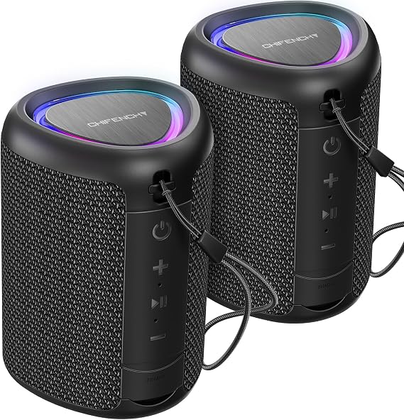 Portable Bluetooth Speaker Valentines Gifts For Him: Powerful Crystal Clear Sound/Romantic Light/IPX5 Waterproof/All Day Playtime/BT 5.3/TWS Paring,Small Wireless Speaker for Outdoor|Travel|Date Night