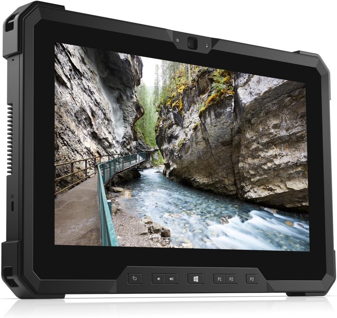Dell Latitude 12 7212 RUGGED 11.6 inches Gorilla Glass Glove Capable TouchScreen FHD 1920x1080 Outdoor Business Tablet: Intel Core i5-7300U, 128GB SSD, 8GB RAM, GPS, Windows 10 Pro Renewed