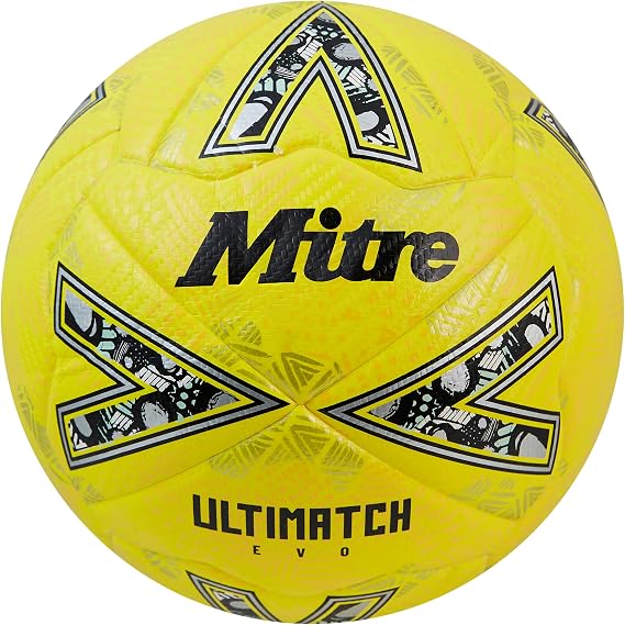 Mitre Ultimatch Football, Enhanced Control, Extra Durability, Added Accuracy