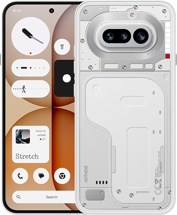 NOTHING Phone (4a), 8GB RAM, 256GB, 5G, Beyaz, Android, 6.5-7 inç, FHD+, 120 Hz
