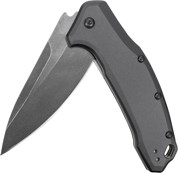 Kershaw Link Pocket Knives, 3.25 inch Blade with SpeedSafe Opening, Made in the USA, Multiple Styles