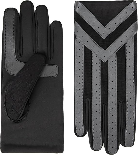 isotoner Mens Spandex Touchscreen Cold Weather Gloves