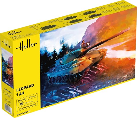 Maquette Char : Leopard 1A4