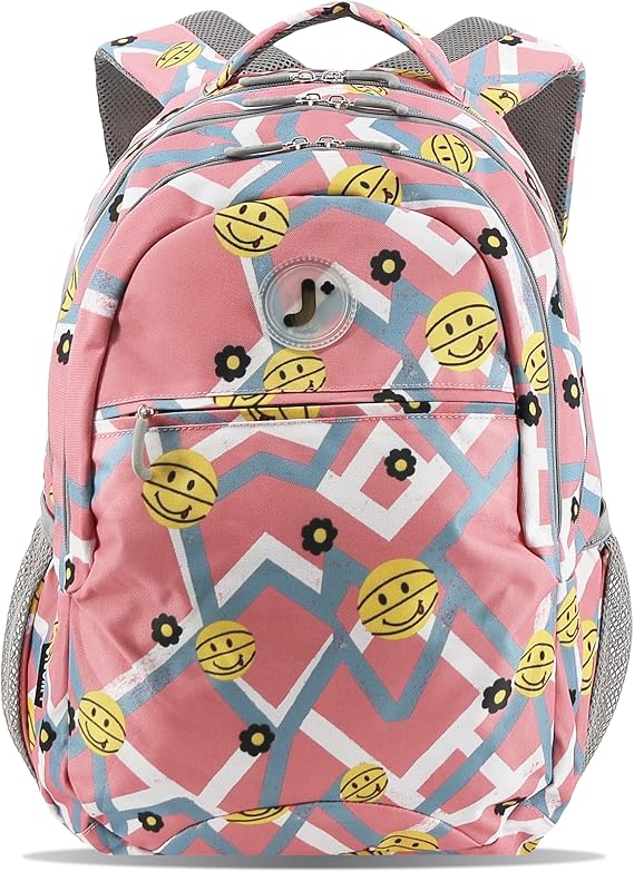 J World Cornelia Middle School Backpack for Girls. Laptop Bookbag for Women, Basketbally