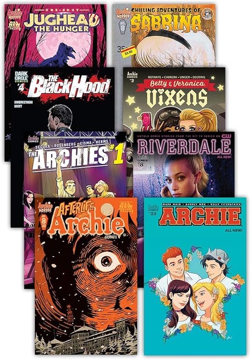 Archie Comic Book Value Packs Riverdale, Sabrina The Teenage Witch and More Comic 10-Pack
