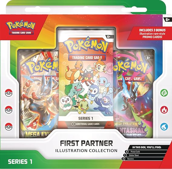 Pokemon TCG: First Partner Illustration CollectionSeries 1
