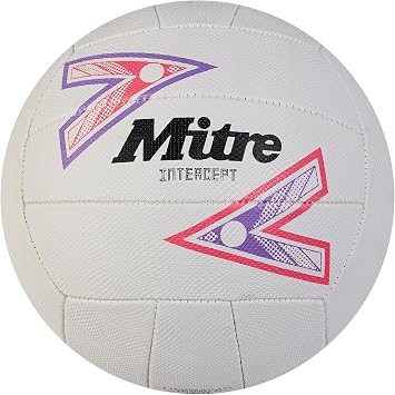 Mitre Intercept Netball | Soft-Feel Style | Durable Design