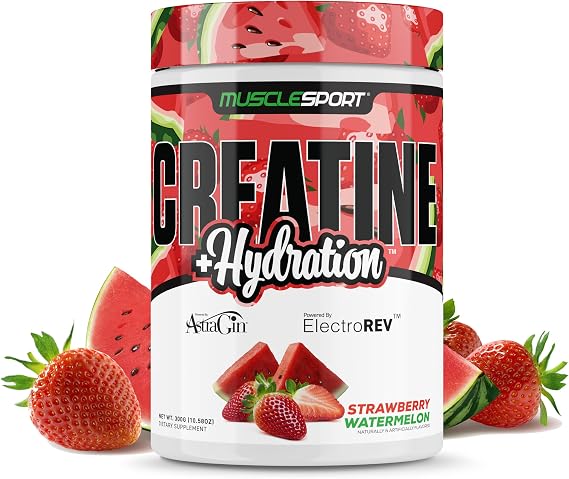 Musclesport Creatine Hydration 300g (Passionfruit)