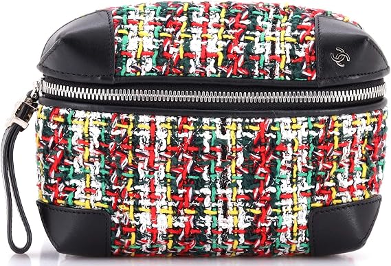 Pre-Loved Street Allure Waist Bag Quilted Tweed, Multicolor