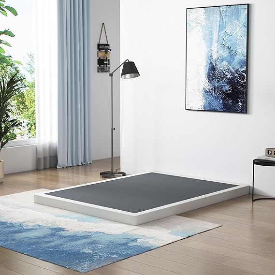 Vehowy 4 Inch Box Spring King Size, Heavy Duty Mattress Foundation
