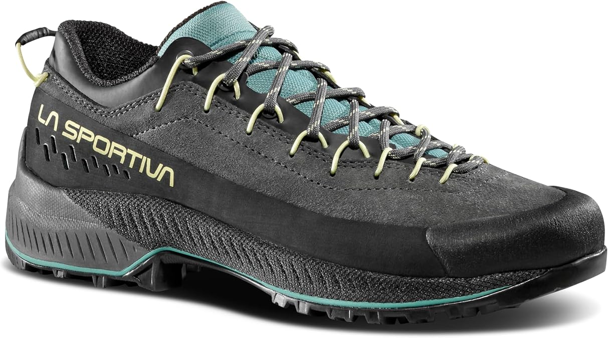 La Sportiva Womens TX4 EVO Approach/Hiking Shoes, Carbon/Zest, 10.5