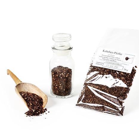 Gourmet Kubeben Pepper Highland Pepper Whole Cubeb Pepper Indonesia Rush Pepper Tail Pepper Cubebo Piper Cubeba 20 g