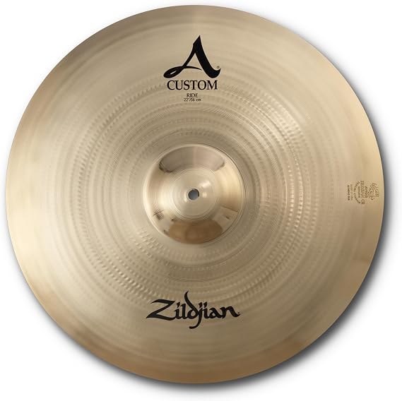 Zildjian A20520 22" A Custom Ride Cymbal | Clear stick definition, bright bell accents, balanced wash, studio and stage ready, trusted pro sound