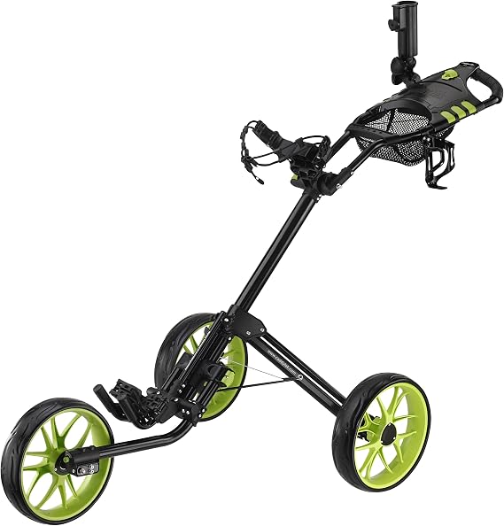 CaddyTek Super Deluxe Quad Fold Golf Cart